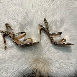 Gold Steve Madden heels